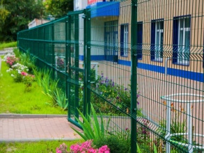 3D заборы для детского сада 80 метров фото в Куровском