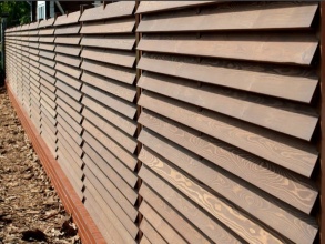 Деревянный забор елочка 12 метров фото в Куровском