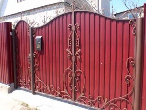 Калитка - пример 1 фото в Куровском