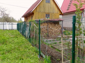 3D заборы 15 метров фото в Куровском